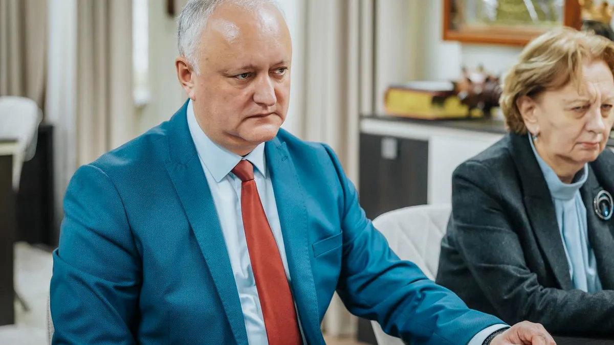 Igor Dodon a acuzat PAS de încercarea de a limita libertatea de exprimare a opoziției