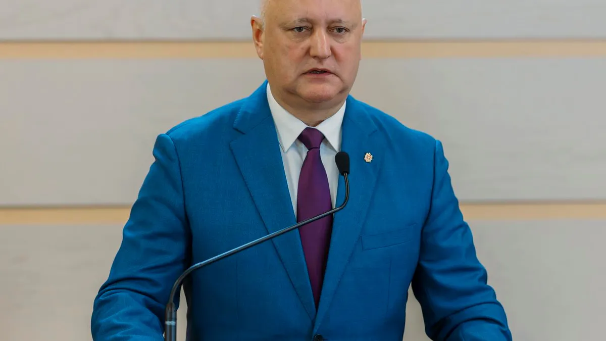 Igor Dodon a împlinit 51 de ani: drumul de la satul Sadova până la președinția Moldovei