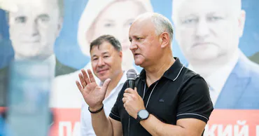 Igor Dodon a susținut un discurs la Curtea Supremă de Justiție în dosarul „pungii” cu acuzații de corupție pasivă