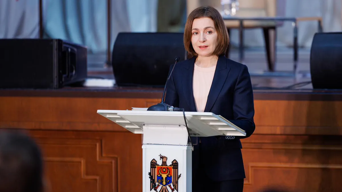 Майя Санду и Лина Мендони подписали Меморандум о культурном сотрудничестве в Кишинёве