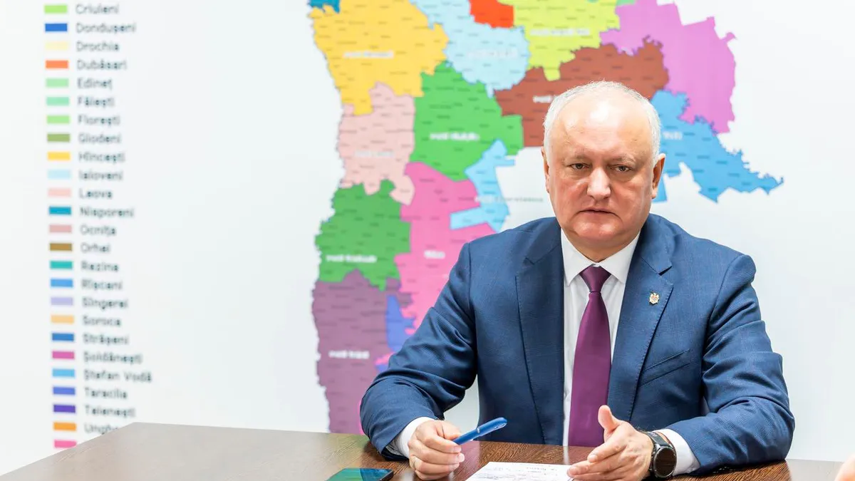 Dodon la Moscova a cerut alegeri anticipate în Moldova