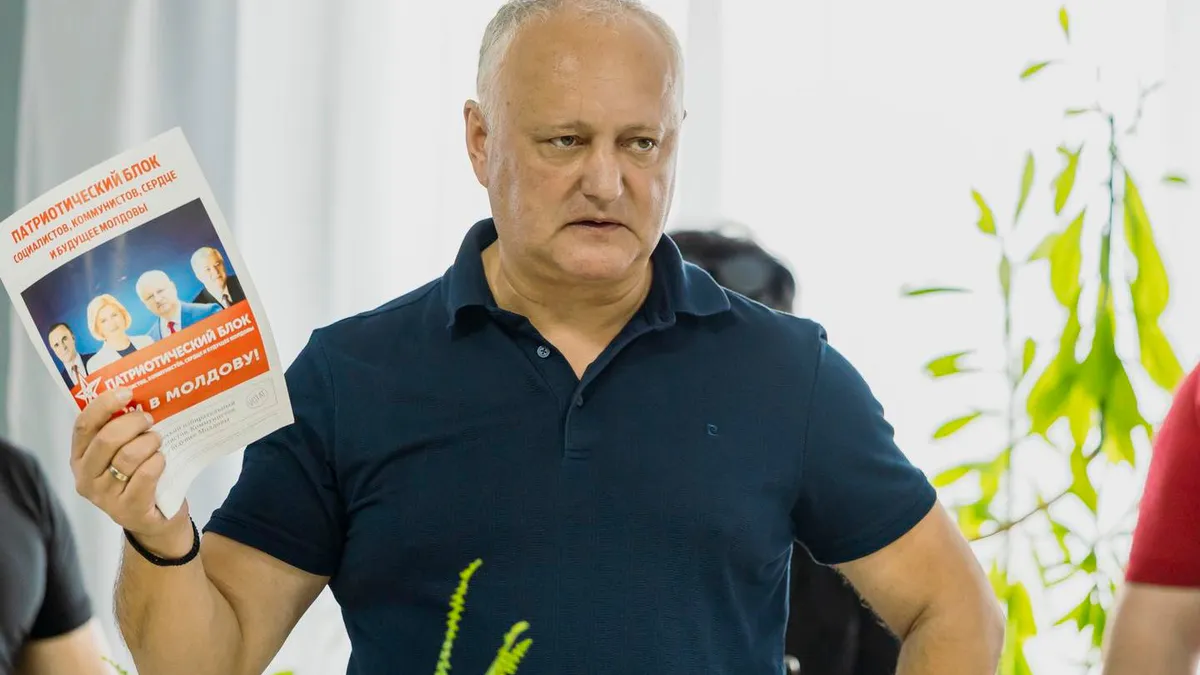 Игорь Додон: США исключены из списка стратегических партнёров Молдовы