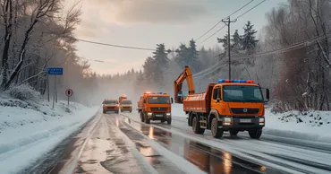 Жёлтый код из-за гололёда: 32 спецмашины борются с опасностью на севере Молдовы