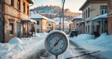 В Молдове ожидаются сильные морозы до −20 °C с 30 января
