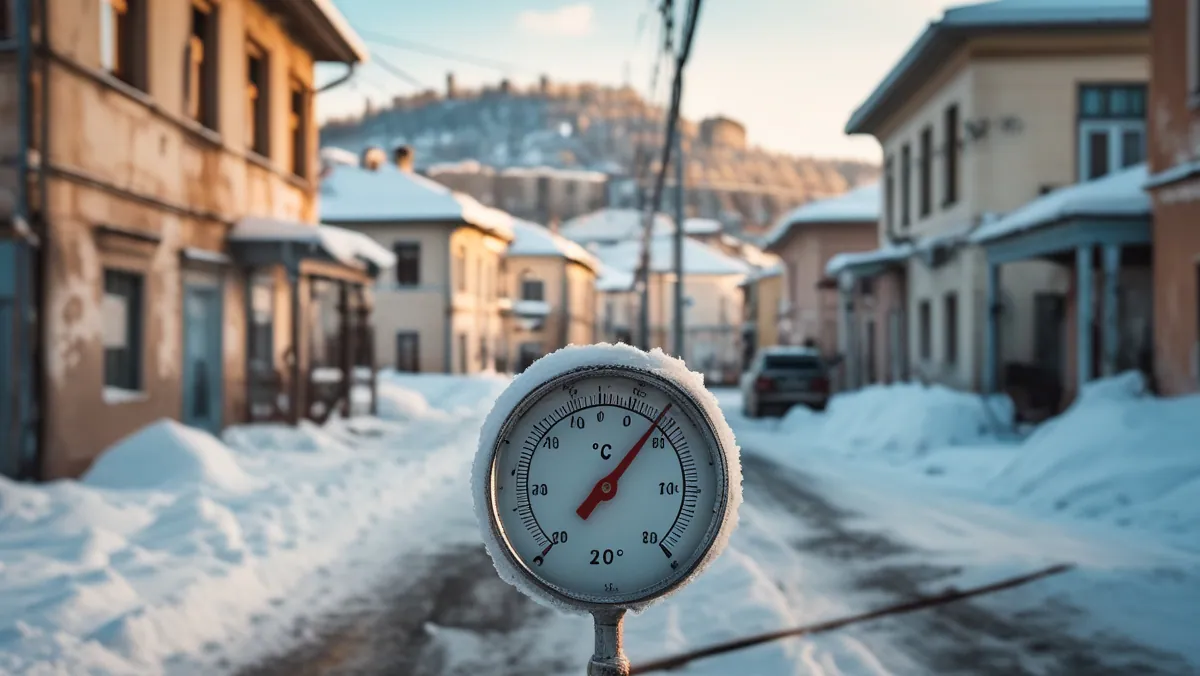 В Молдове ожидаются сильные морозы до −20 °C с 30 января