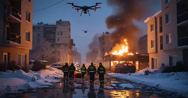 Россия нанесла массированные удары по Киеву и Харькову в морозы до -24°C