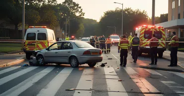 В Страшенах Mercedes сбил двух подростков на пешеходном переходе: один погиб