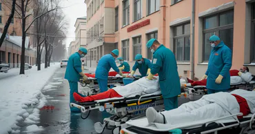 220 травмированных из-за гололеда в Кишиневе: 11 экстренных операций