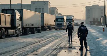 В Молдове приостановлено движение крупногабаритного транспорта из-за гололеда