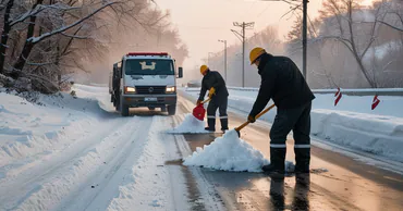 Ион Индричан: Дорожные службы Молдовы борются с гололёдом до 9 февраля