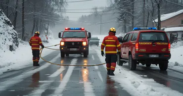 ГИЧС выполнил 76 миссий за сутки в условиях гололеда в Молдове