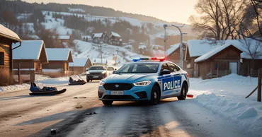 В Каларашском районе санки с детьми столкнулись с полицейской машиной, пострадала 7-летняя девочка