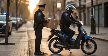 Курьер Glovo задержан в Кишиневе за пьяную езду по тротуару