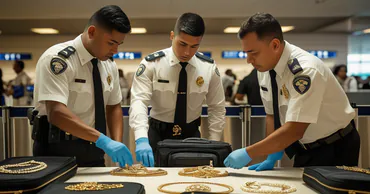 В аэропорту Кишинёва изъяли драгоценности у пассажира из ЮАР