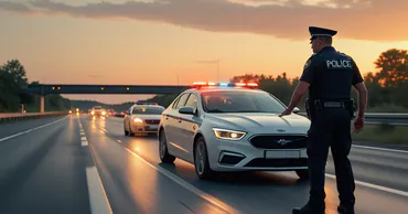 Полиция задержала 24-летнего водителя за езду со скоростью 155 км/ч на трассе М-2
