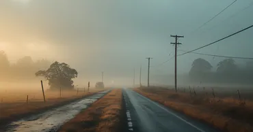 В Молдове введён "желтый" уровень метеоопасности из-за сильного тумана