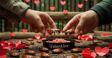 Кишиневский зоопарк запустил «Уникальный челлендж» с пещерными тараканами ко Дню святого Валентина