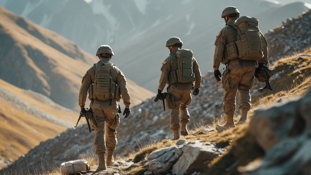 Мотопехотная бригада Dacia тренируется в горах Румынии с 9-й механизированной бригадой Mărășești