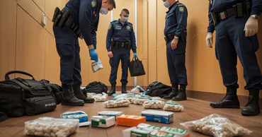 В Кишиневе полиция изъяла марихуану, кокаин и экстази в ходе ночного рейда