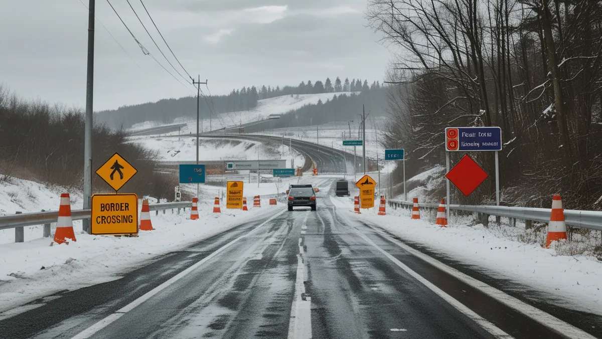 Украинские власти ограничили движение транспорта на трассе Одесса-Рени с 18 февраля
