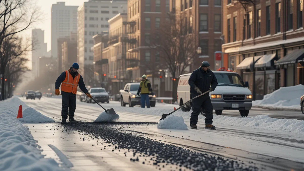 Кишиневская примария усилила меры из-за сильного снегопада и гололеда