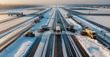 Аэропорт Кишинева имени Евгения Доги сохраняет работу в штатном режиме при сложной погоде