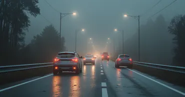 Густой туман ограничил видимость до 50 метров на трассе M3 Чимишлия – Комрат