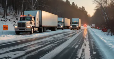 Болгария ограничила движение грузовиков на трассах Русе–Бяла и Русе–Разград из-за метели