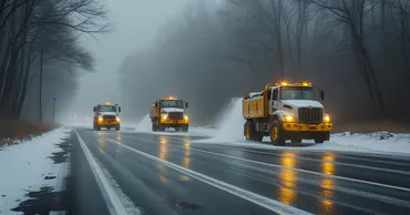 Национальная администрация автомобильных дорог задействовала 29 спецмашин для борьбы с гололедицей