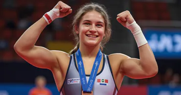 Михаела Самоил завоевала бронзу на Чемпионате Европы U-23 по борьбе в весе до 55 кг