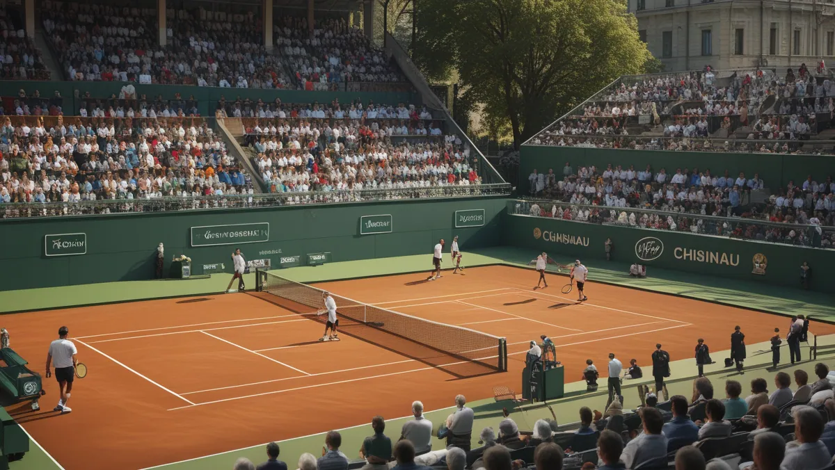 Симона Халеп и Хуан Мартин дель Потро сыграют в Кишиневе на открытии теннисного центра