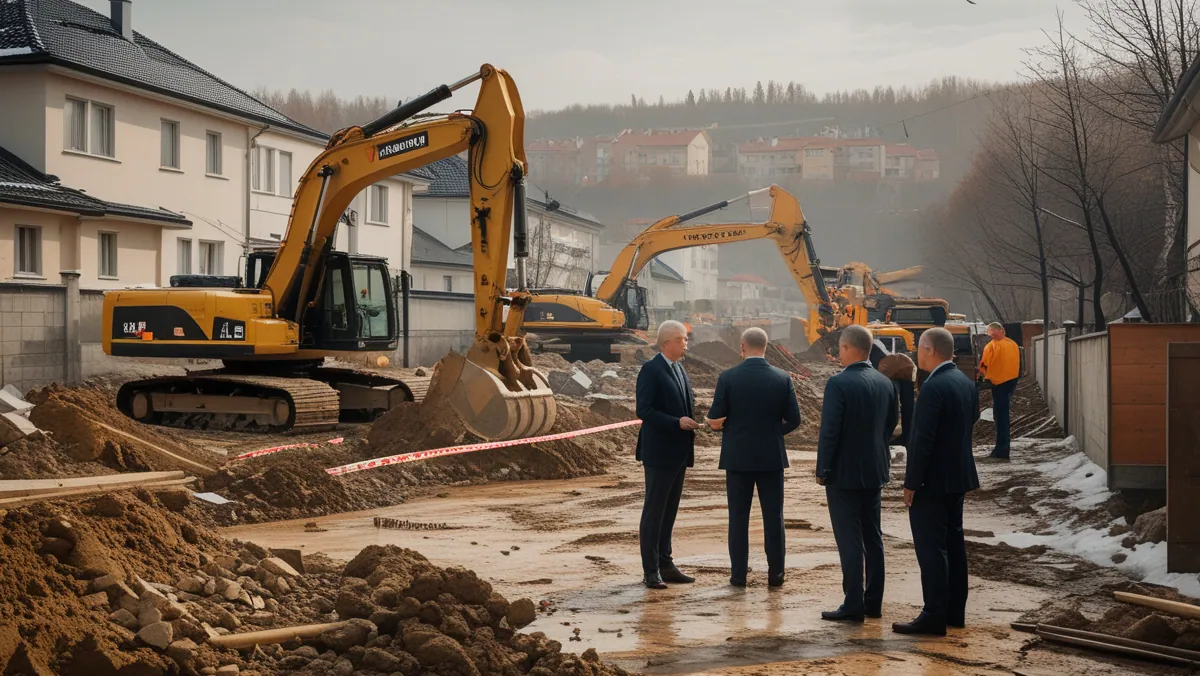 На Ботанике приостановили стройку девятиэтажки из-за нарушений проектной документации