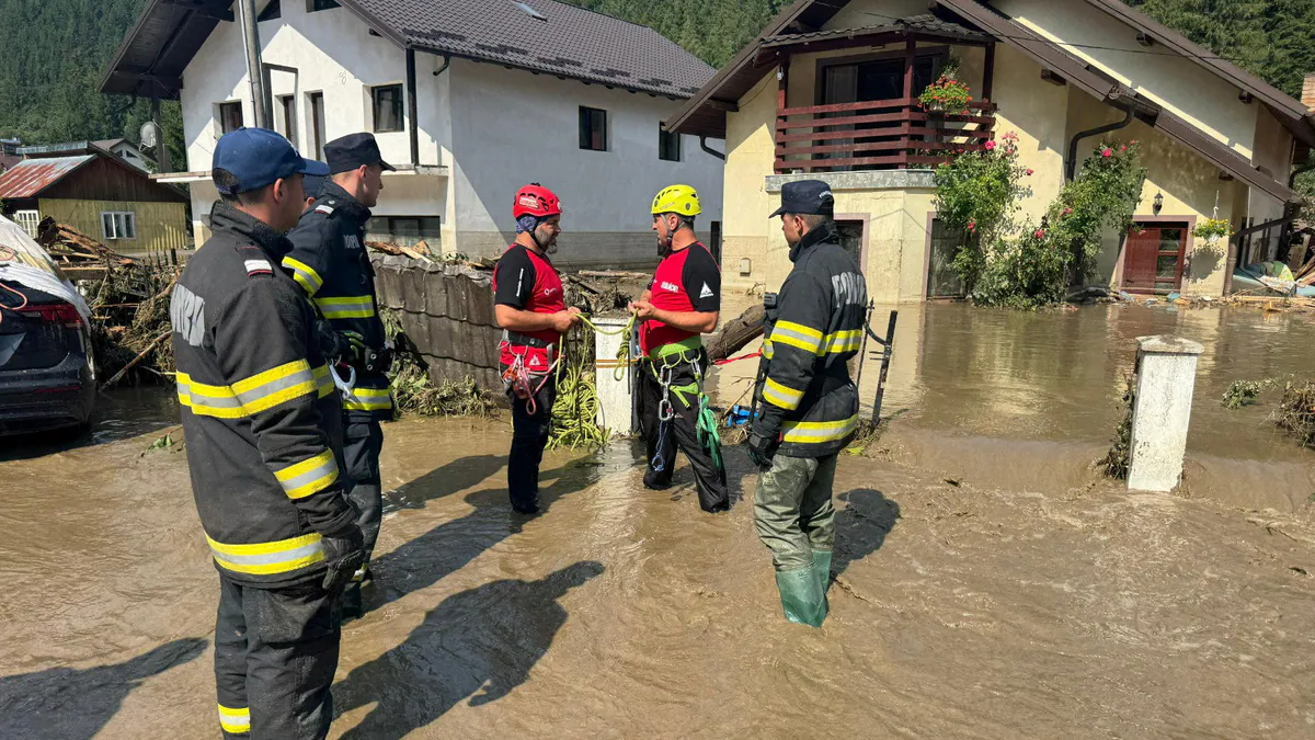 В Румынии 160 человек отказались от эвакуации из-за разлива Путны