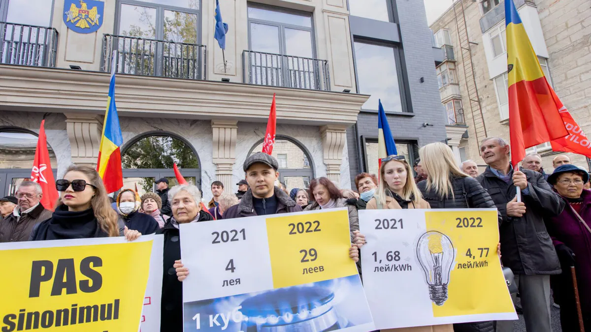 Тарифы на электроэнергию в Молдове снизились