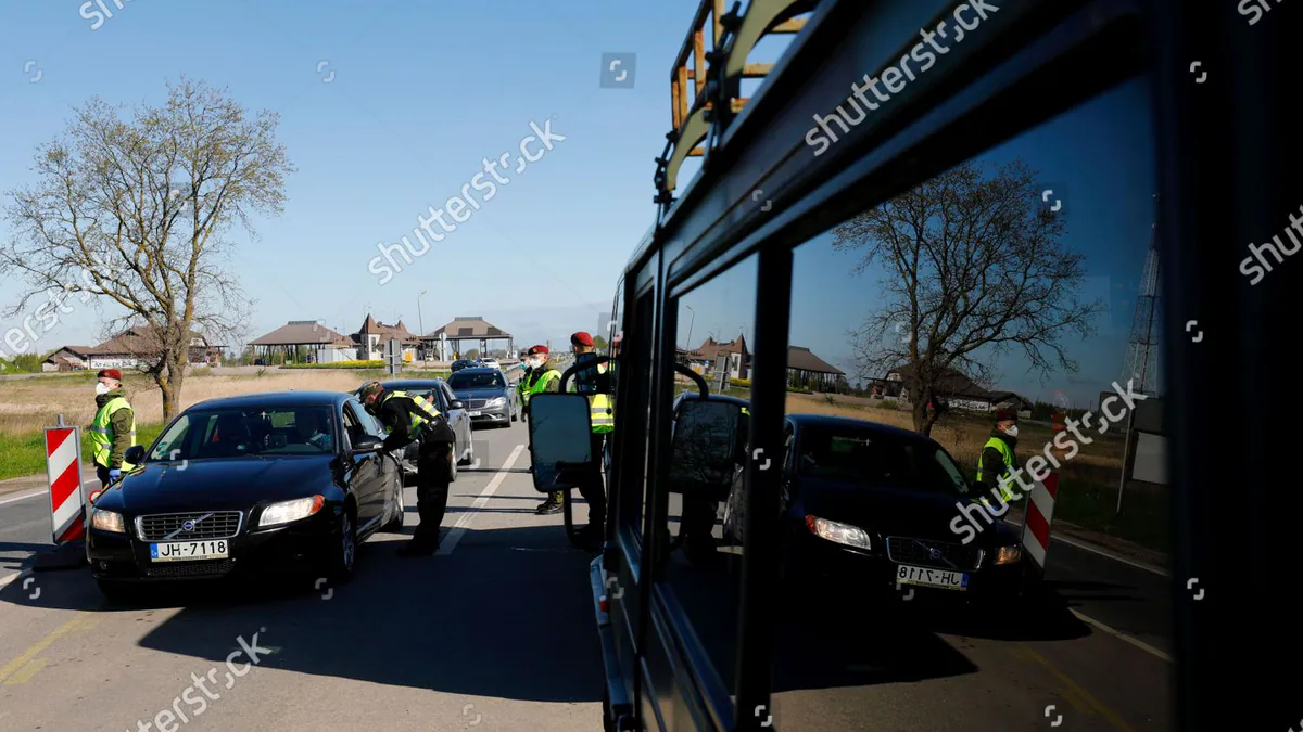 Гражданина Молдовы задержали на границе Литвы из-за побега от ареста