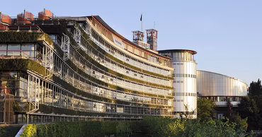 The European Court of Human Rights building in Strasbourg.