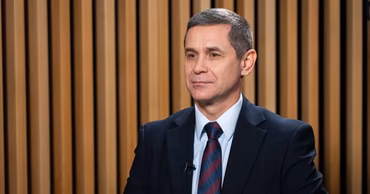 Portrait of Moldovan Minister of Defense Anatolie Nosatii.