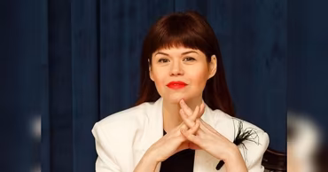 Portrait of Moldovan Minister of Agriculture Lyudmila Catlabuga.