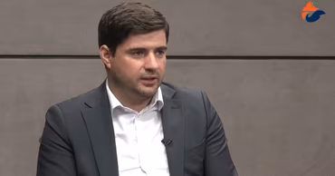 Roman Cojuhari, director of the Public Property Agency, during an interview.