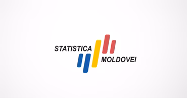 The official logo of the National Bureau of Statistics of Moldova on a white background.