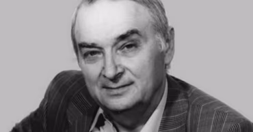 A black and white portrait of Ion Onța.
