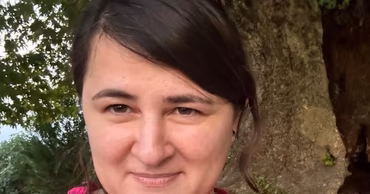 A portrait of Moldovan para-judo athlete Inna Chernei.
