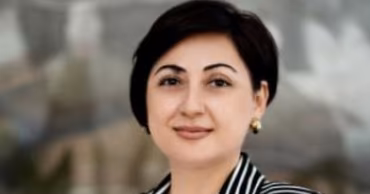 Portrait of Moldovan politician Marcela Adam.