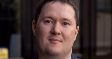 Portrait of Moldovan politician Igor Grosu.