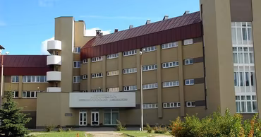 The building of the Oncology Institute in Chisinau, Moldova.
