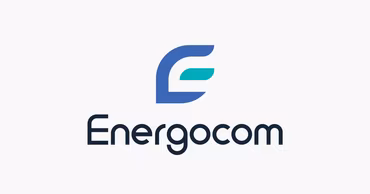The official logo of the Moldovan energy company Energocom.