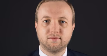 Portrait of Alexandru Musteață, head of the Intelligence and Security Service of Moldova.